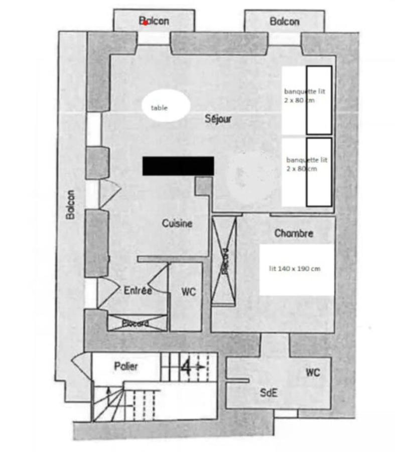 Appartement 6 Personnes, Les 3 Vallees, Pres Des Thermes Brides-les-Bains Exteriér fotografie